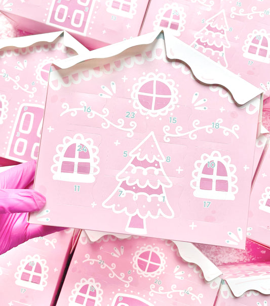 Pink Candy House Advent Calendar