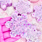 ‘Sugar Plum’ Large Snowflake