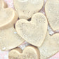 ‘Warm Gingerbread’ Heart slab