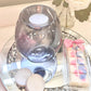 Smoke Grey Glass Wax Burner